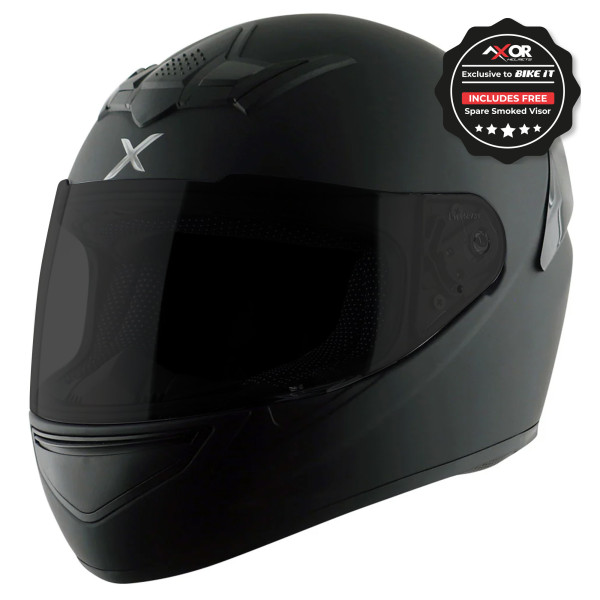 Axor Axor rage full face helmet - matt black - medium